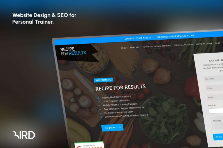 Recipe for Results project